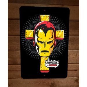 Iron Man Sabbath 8x12 Metal‎ Wall Sign